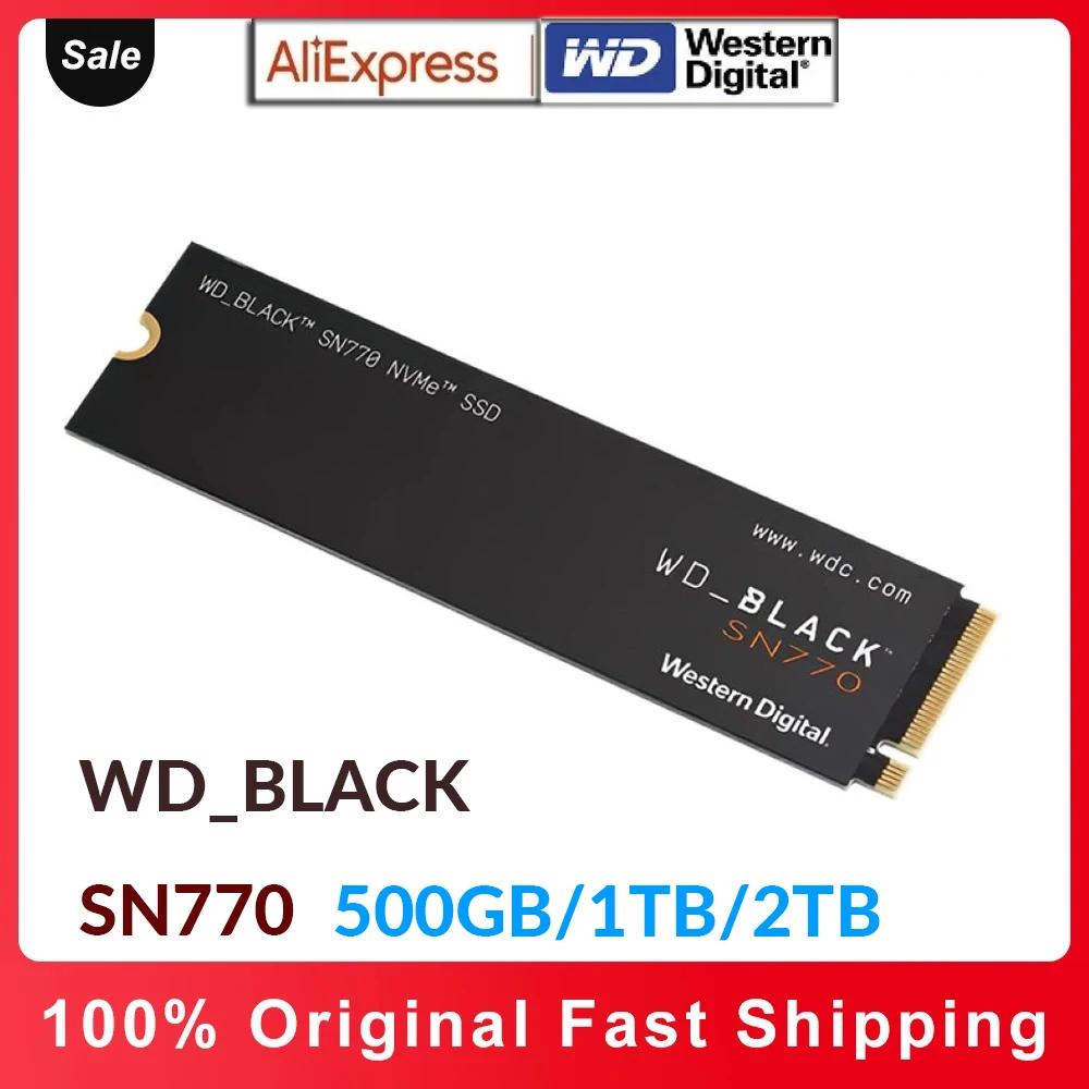   WD  SSD, 500GB, 1TB, 2TB, NVMe M.2 PCIe 4.0 2280,   Ƽ HP Ʈ  ũž ָ Ʈ ̺, SN770